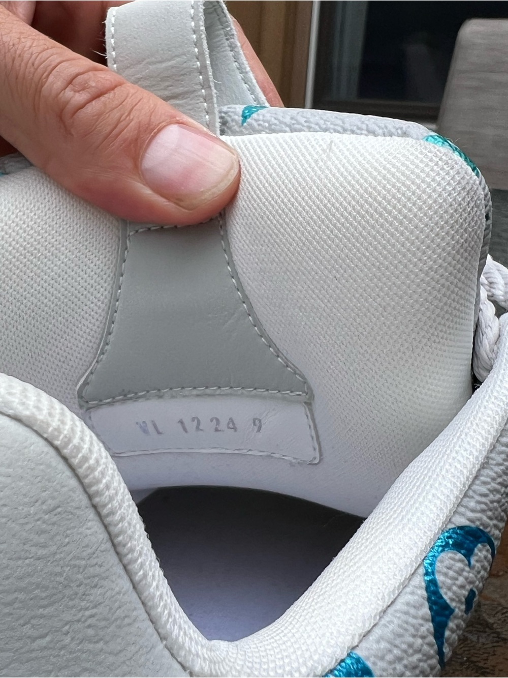 Louis Vuitton White Trainer Sneakers - Picture 9 of 12